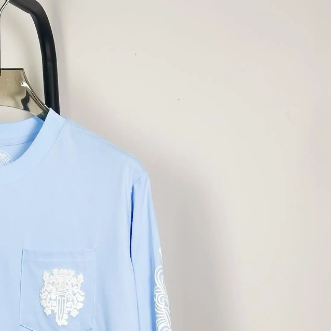 :BB 36 Chrome Hearts CH 2026 Authentic 0 Quality os 0 ：Navy Blue Light Blue Sizes: S M L XL